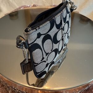 Coach Monochrome Signature Wristlet
